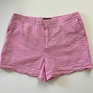Cynthia Rowley - Pink Shorts - scalloped edge - size 10